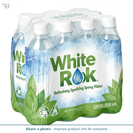 White Rock Refreshing Sparkling Spring Water 24 x 500ml
