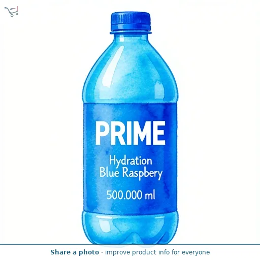 Prime Hydration Blue Raspberry