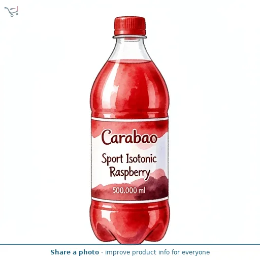 Carabao Sport Isotonic Raspberry 500ml