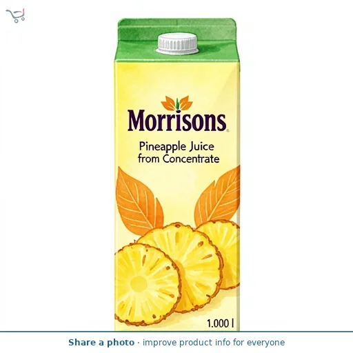 Morrisons Pineapple Juice from Concentrate
