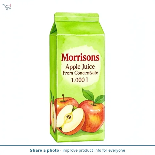 Morrisons Apple Juice From Concentrate 