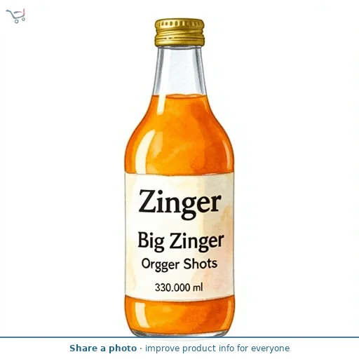 Big Zinger Organic Ginger Shots 