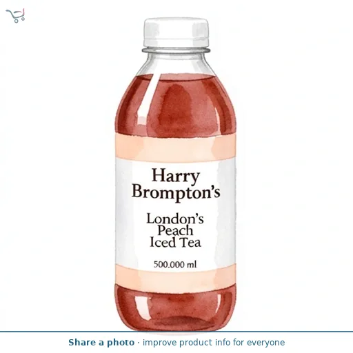 Harry Brompton's London's Peach Iced Tea 500ml