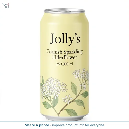 Jolly's Cornish Sparkling Elderflower 250ml
