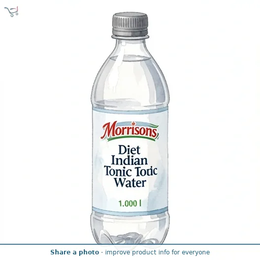 Morrisons Diet Indian Tonic Water 1L