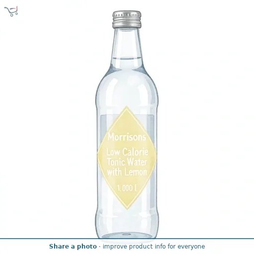 Morrisons Low Calorie Tonic Water with Lemon
