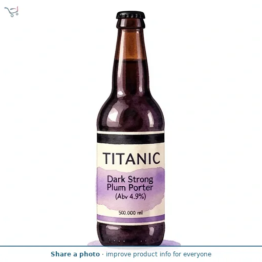 Titanic Dark Strong Plum Porter (Abv 4.9%)