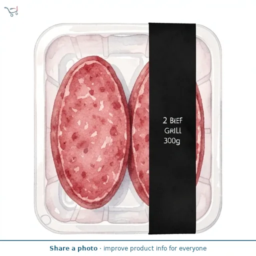 Marble & Cleaver 2 Beef Grill Steaks 300g