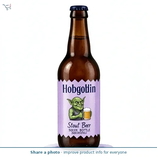 Hobgoblin Stout Beer Bottle