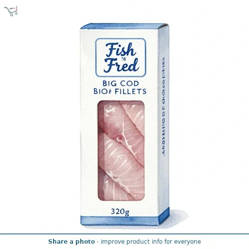Fish Said Fred Big Cod Fillets 320g