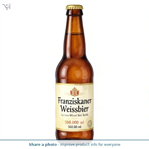Franziskaner German Wheat Beer Bottle