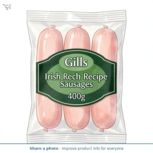 Gills Irish Recipe Sausages 400g