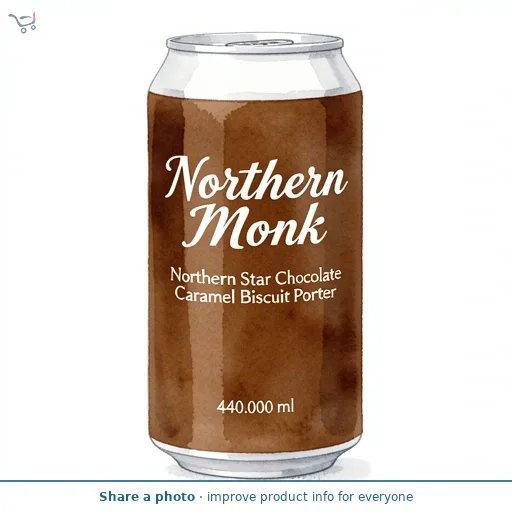 Northern Monk Northern Star Chocolate Caramel Biscuit Porter