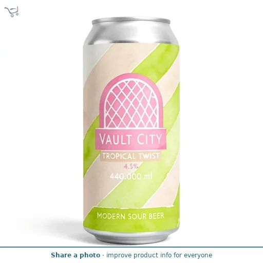 Vault City Brewing Tropical Twist Sour Beer 