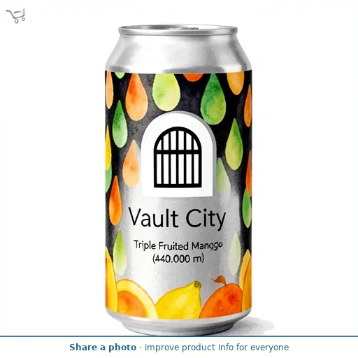 Vault City Triple Fruited Mango (abv 6.2%)