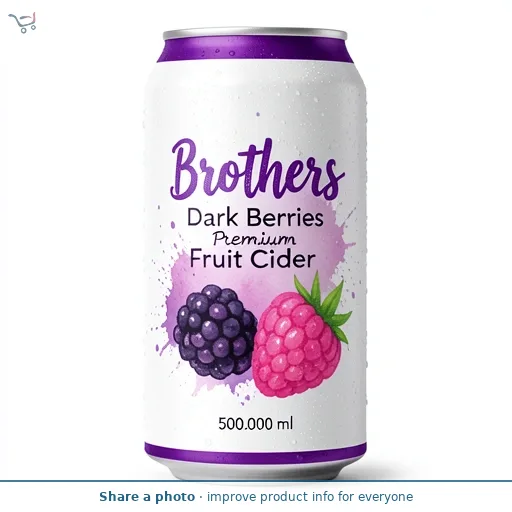 Brothers Dark Berries Premium Fruit Cider 500ml