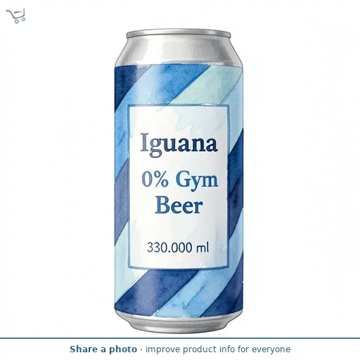 Iguana 0% Gym Beer   330ml