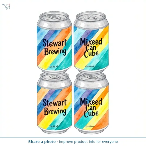 Stewart Brewing Mixed Can Cube 