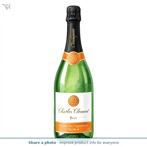 Champagne Charles Clement Cuvee Des Vignerons   75cl