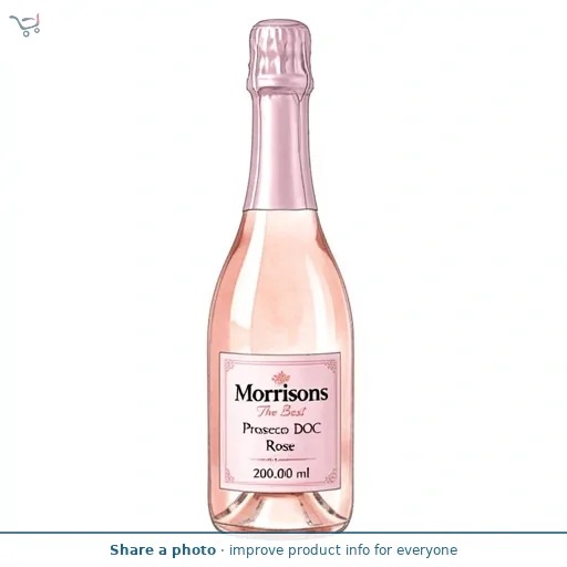 Morrisons The Best Prosecco DOC Rose 