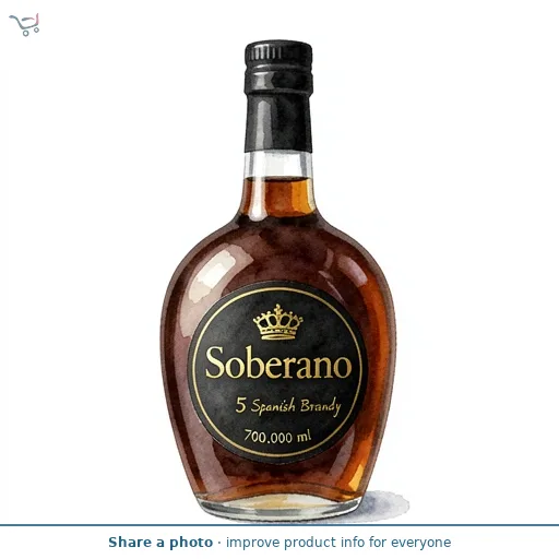 Soberano 5 Spanish Brandy   