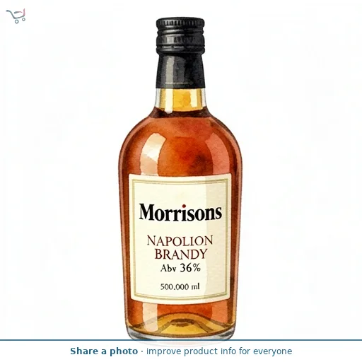 Morrisons Napoleon Brandy Abv 36%