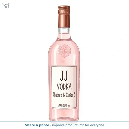 JJ Vodka Rhubarb & Custard