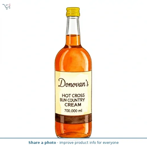 Donovan's Hot Cross Bun Country Cream 70cl