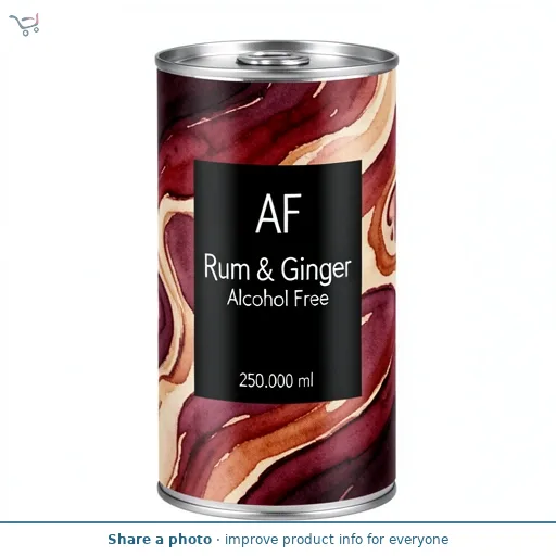 AF Rum & Ginger Alcohol Free   250ml