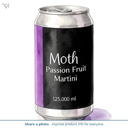 Moth Passion Fruit Martini 125ml
