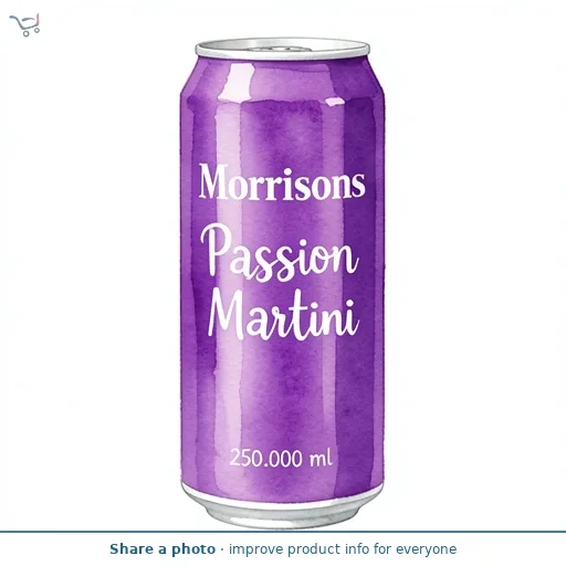Morrisons Passion Star Martini 250ml