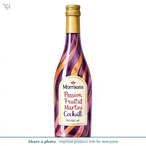 Morrisons Passion Fruit Martini Cocktail 75CL