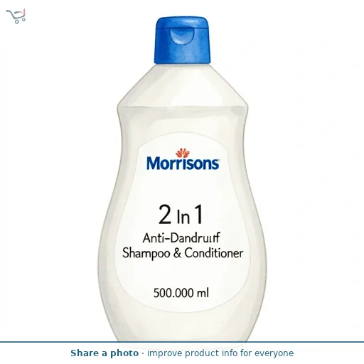 Morrisons 2 In 1 Anti-Dandruff Shampoo & Conditioner