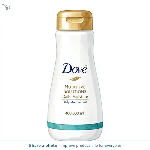 Dove Nutritive Solutions Daily Moisture 2in1 400ml