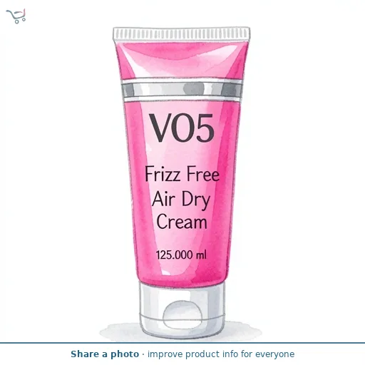 VO5 Frizz Free Air Dry Cream 125ml