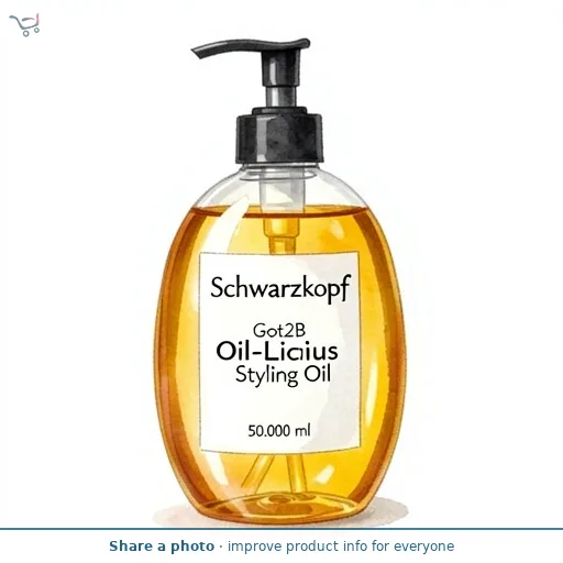 Schwarzkopf Got2B Oil-Licious Styling Oil