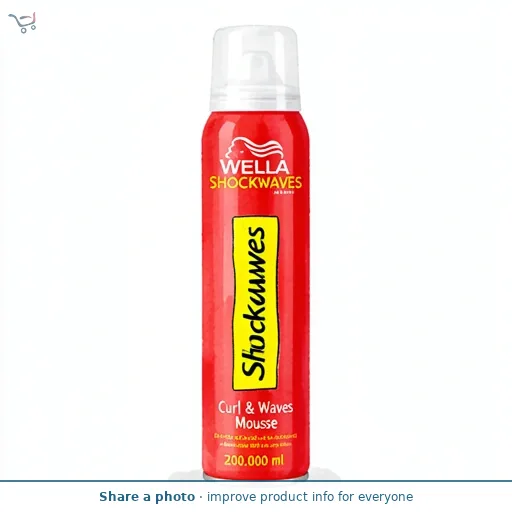 Wella Shockwaves 200ml Curls & Waves Mousse