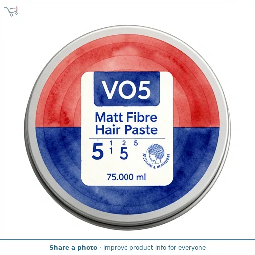 VO5 Matt Fibre Hair Paste 75ml