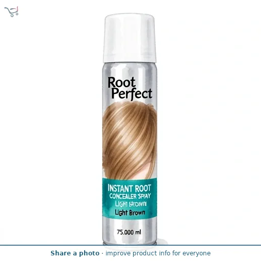 Root Perfect Instant Root Concealer Spray Light Brown