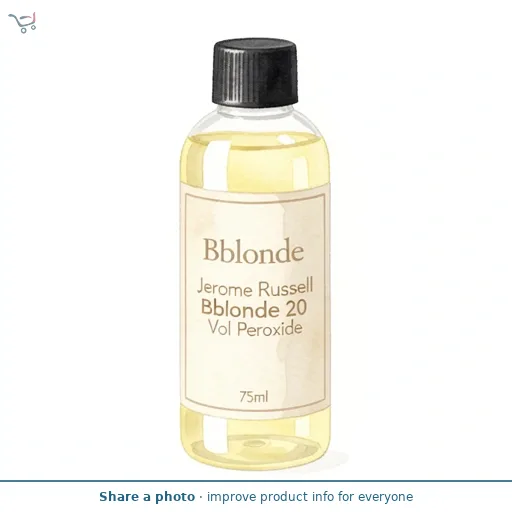 Jerome Russell Bblonde 20 Vol Peroxide 75ml