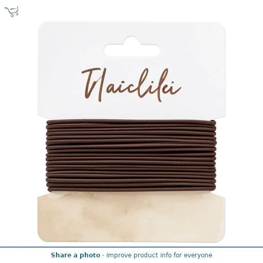 Shine Large Thin Hair Elastics 