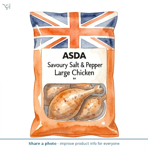 ASDA Savoury Salt & Pepper Large Chicken