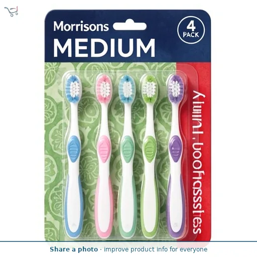 Morrisons Family Toothbrushes Medium
