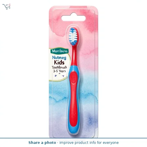 Nutmeg Kids Toothbrush 3-5 Years 