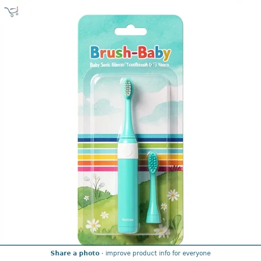 Brush-Baby Baby Sonic Electric Toothbrush 0-3 Years