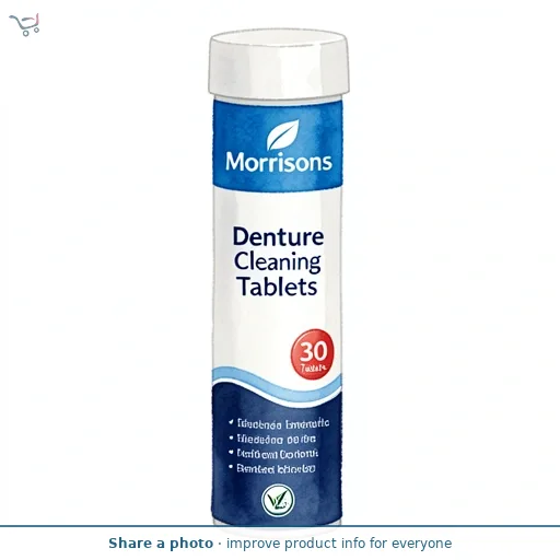 Morrisons Denture Cleaning Tablets 
