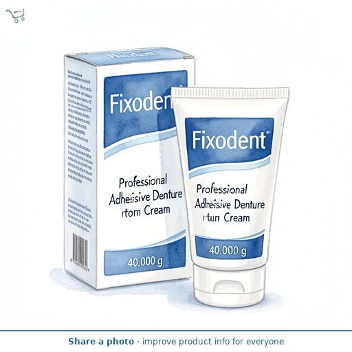 Fixodent Professional Adhesive Denture Cream 