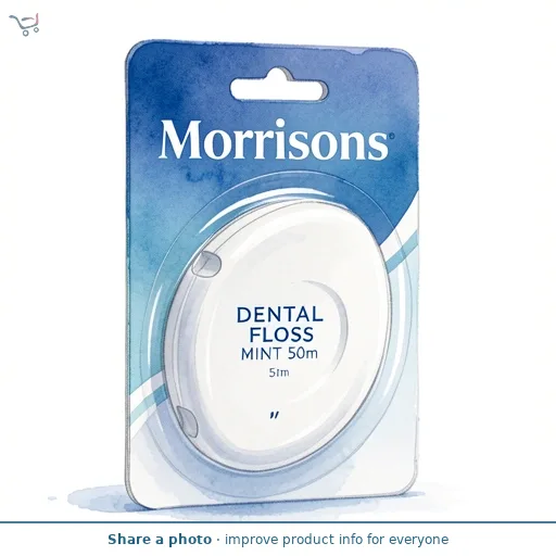 Morrisons Dental Floss Mint 50m