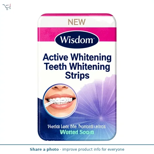 Wisdom Active Whitening Teeth Whitening Strips
