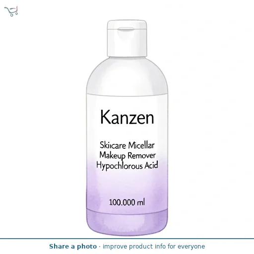 Kanzen Skincare Micellar Makeup Remover Hypochlorous Acid 